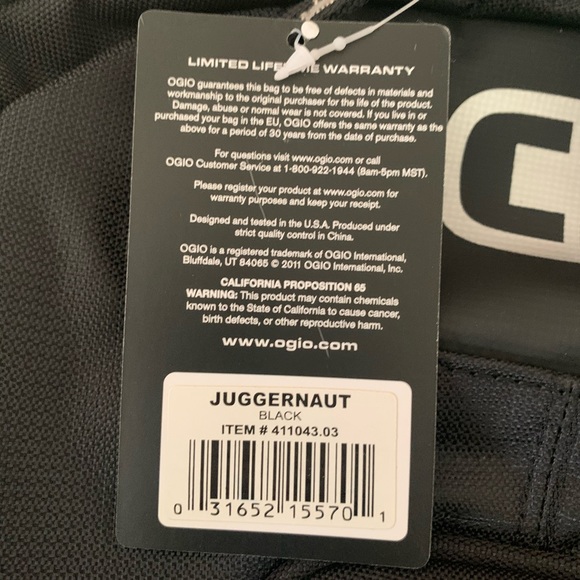 Ogio Juggernaut Back Pack - Picture 3 of 4